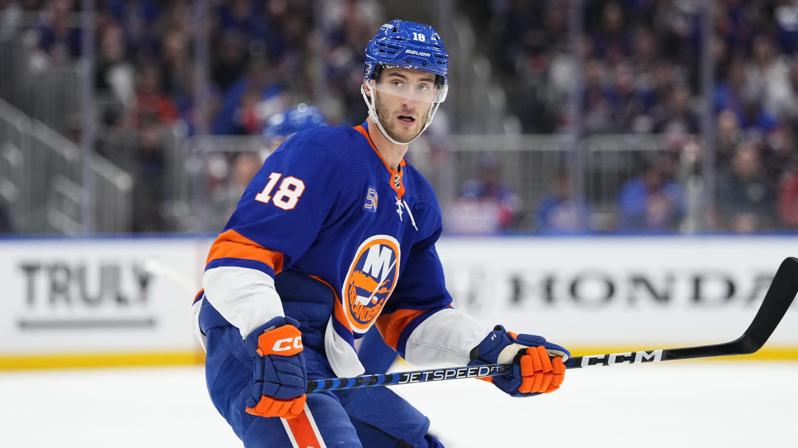 Pierre Engvall could be used in a number of ways by Islanders - Newsday