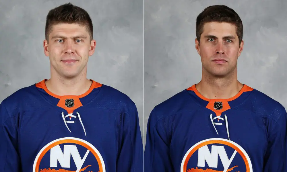 Goaltenders Semyon Varlamov and Thomas Greiss