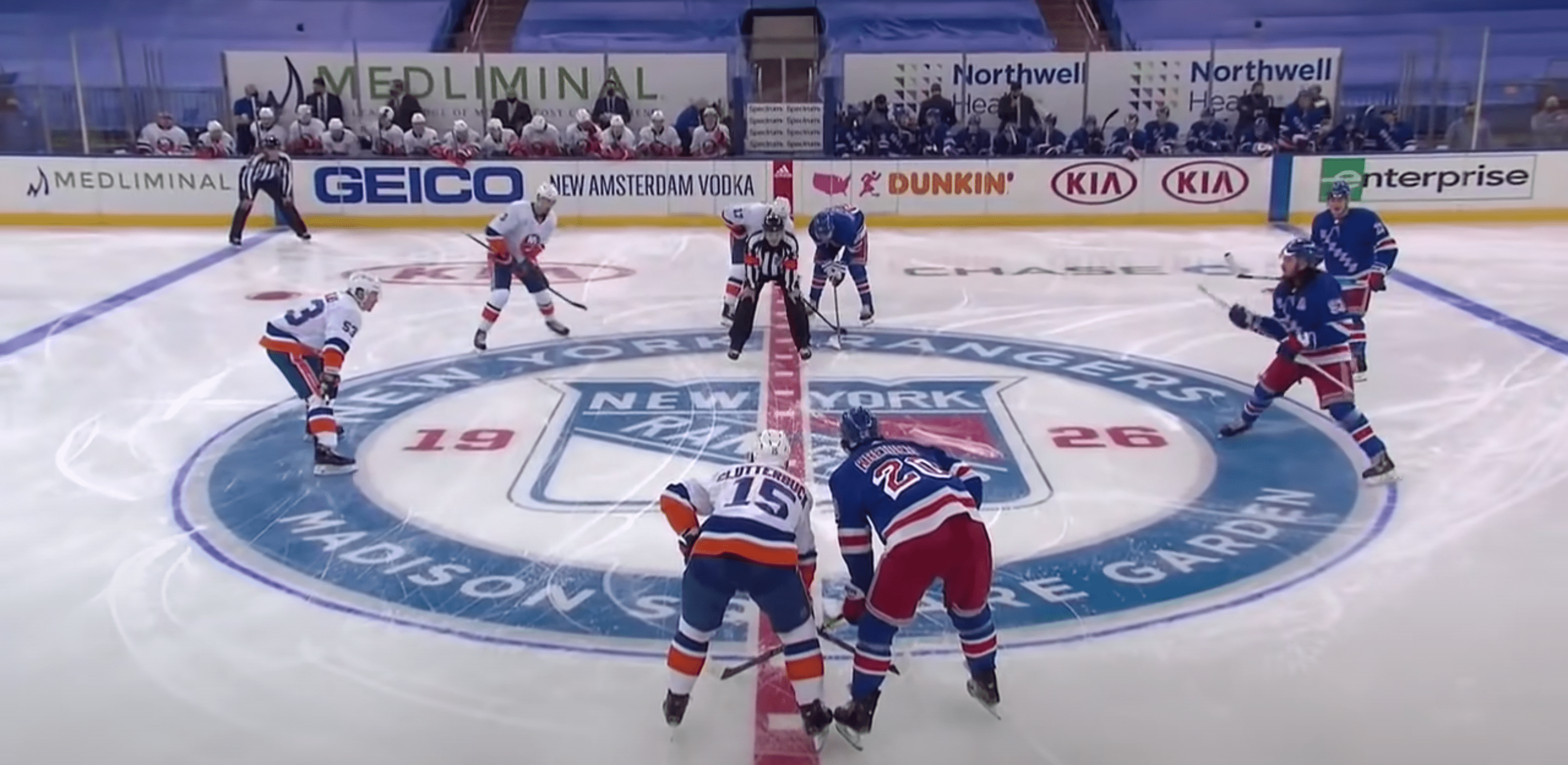New York Islanders lineup