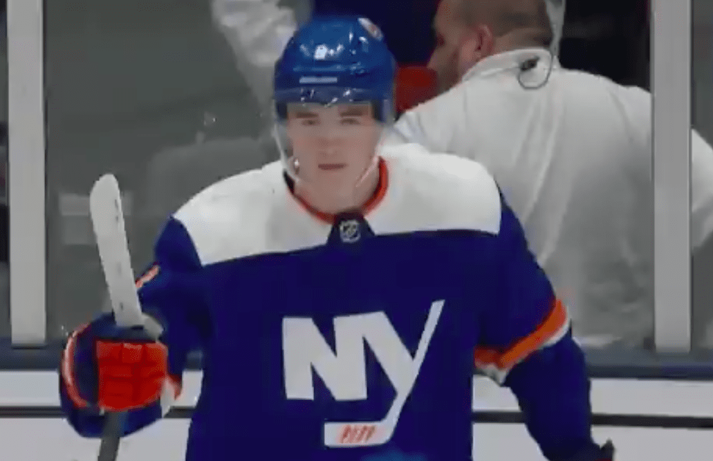 Noah Dobson of the New York Islanders
