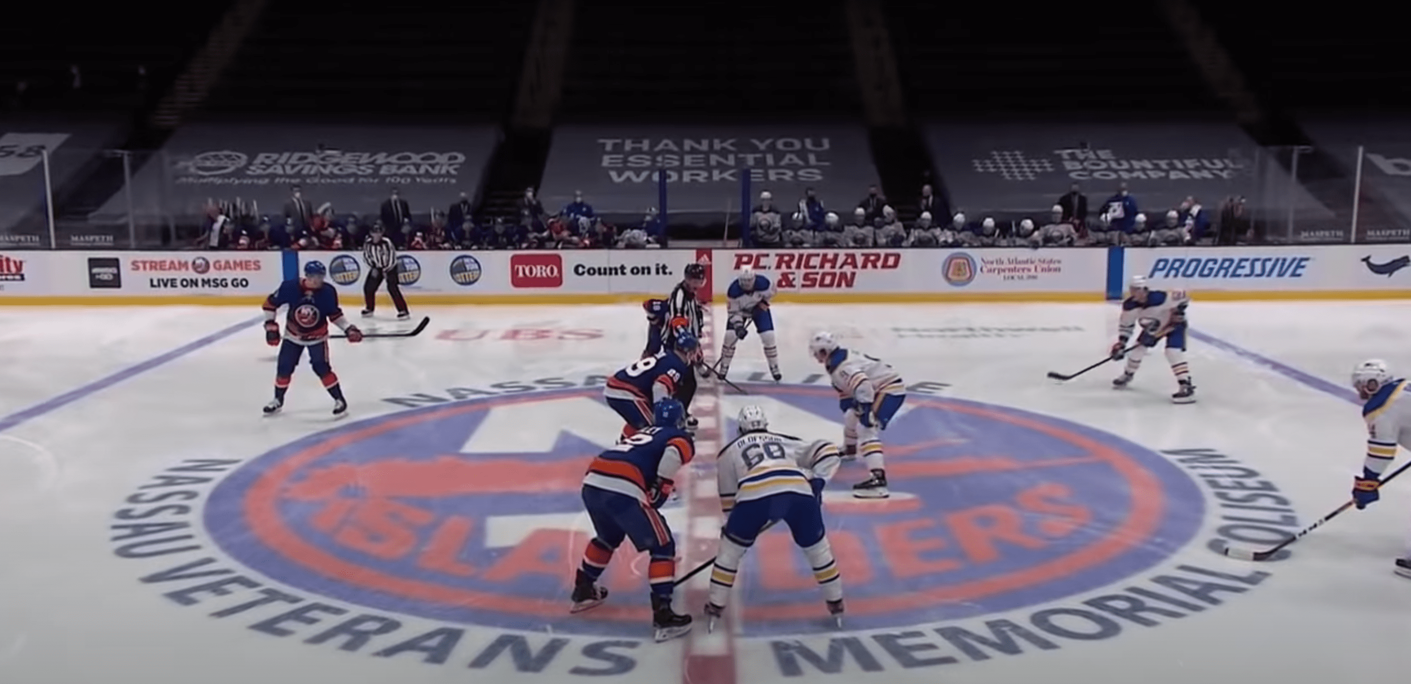 New York Islanders Buffalo Sabres