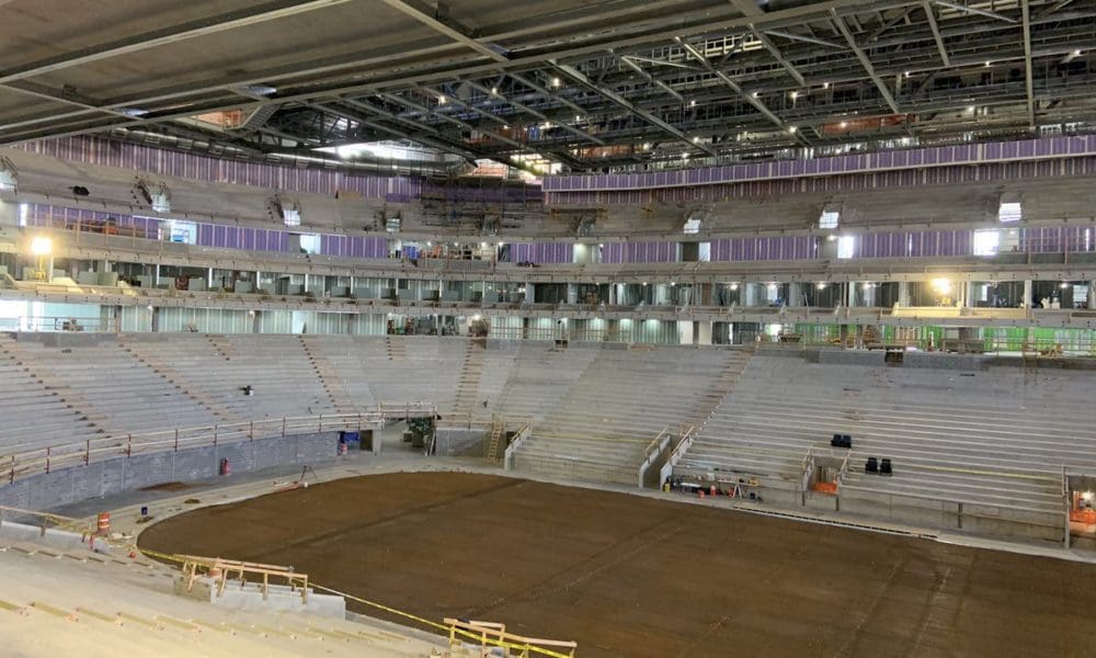 UBS Arena construction
