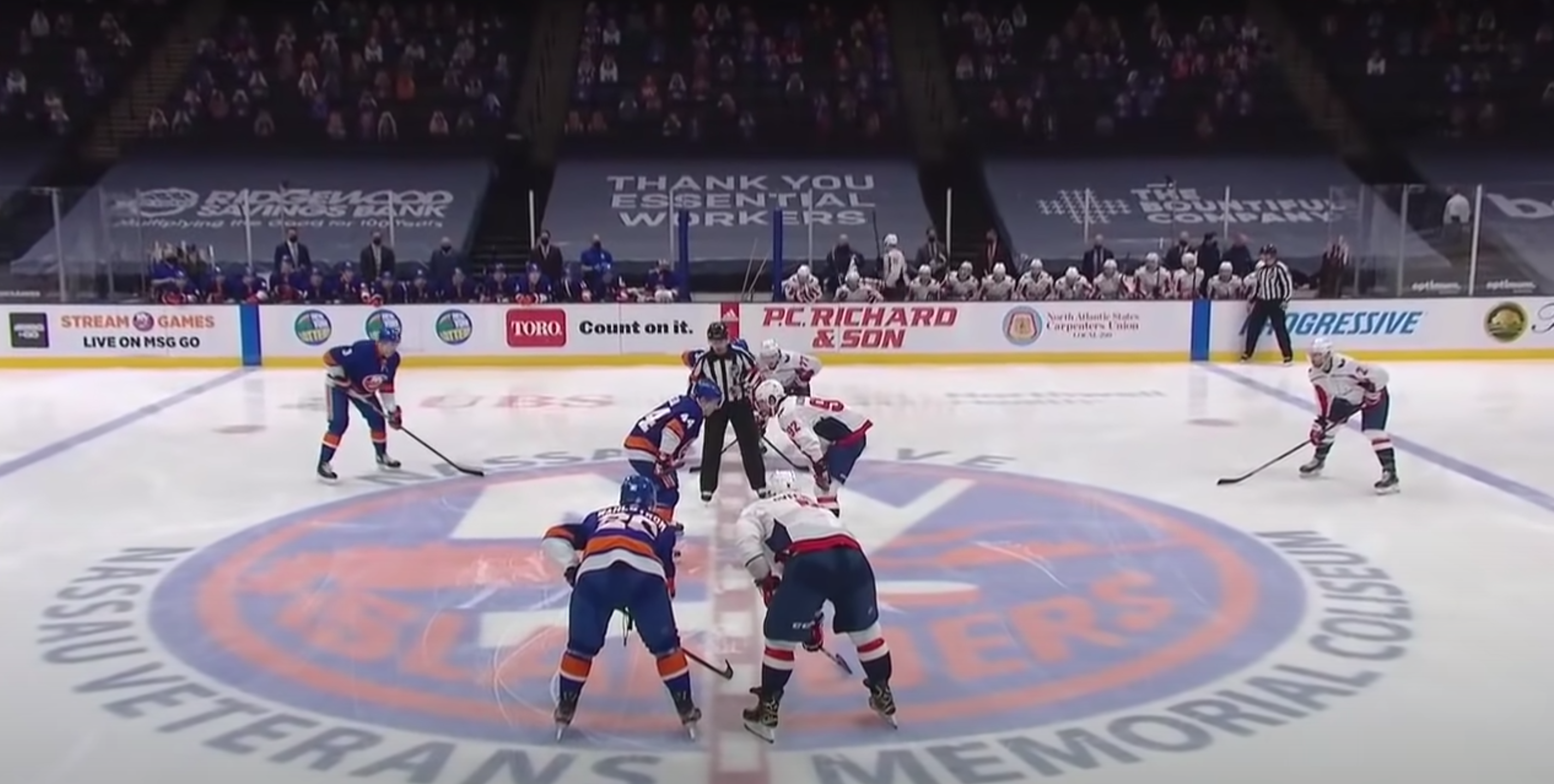 New York Islanders vs Washington Capitals