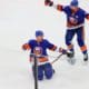 Anthony Beauvillier New York Islanders win at Nassau Coliseum