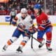 Kieffer Bellows and Michael Pezzetta New York Islanders (Photo- Montreal Canadiens via Twitter)