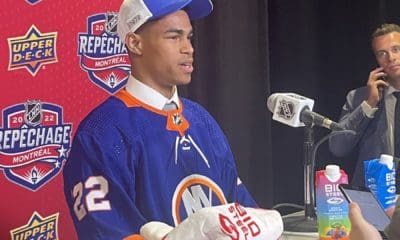 Isaiah George, New York Islanders, 2022 NHL Draft