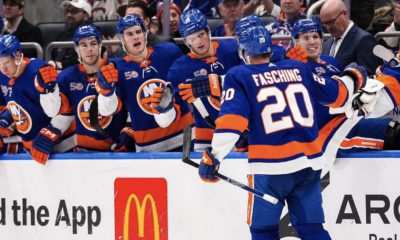 New York Islanders Hudson Fasching (Photo couretsy of New York Islanders Instagram)