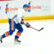 New York Islanders Simon Holmstrom (Photo courtesy of New York Islanders Twitter)