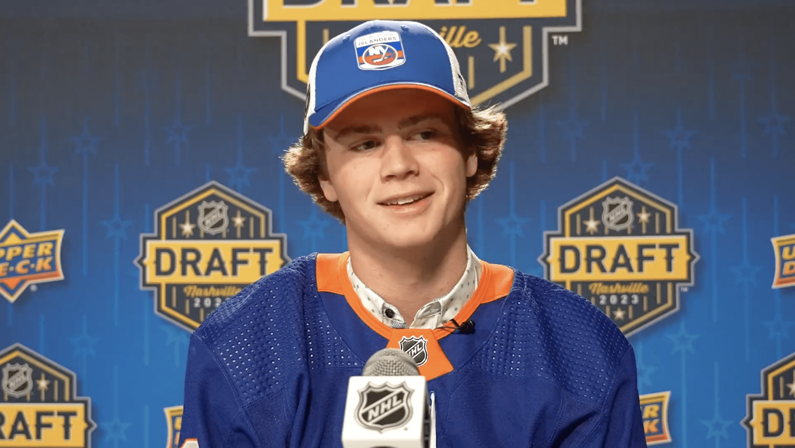 New York Islanders Draft Pick Danny Nelson